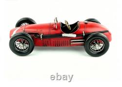 32CM Handmade Antique 1952 500F2 Sports Car Tin Metal Reproduction Model