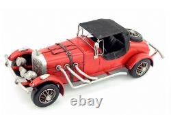 32CM Handmade Antique 1965 Excalibur Sports Car Tin Metal Reproduction Model 32CM Handmade Antique 1965 Excalibur Sports Car Tin Metal Reproduction Model