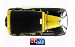 34CM Handmade Antique 1931 US TAXI Taxicab Car Tin Metal Reproduction Model