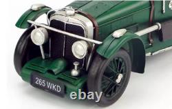 35CM Handmade Antique 1933 MG L-TYPE Sports Car Tin Metal Reproduction Model