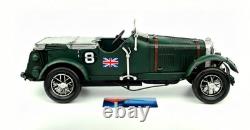 36CM Handmade Antique 1929 Supercar sports car Tin Metal Reproduction Model