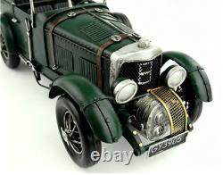 36CM Handmade Antique 1929 Supercar sports car Tin Metal Reproduction Model