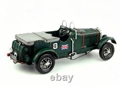 36CM Handmade Antique 1929 Supercar sports car Tin Metal Reproduction Model
