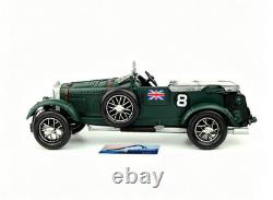 36CM Handmade Antique 1929 Supercar sports car Tin Metal Reproduction Model