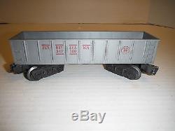 4 Vintage Marx Toys & 1 Lionel Trains Freight Cars Caboose Tender ++ Made in USA