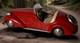 40's Germany Distler Mercedes-Benz Tin Wind Up Sports Car 3-speed with Reverse