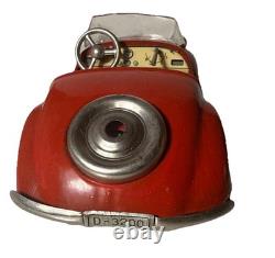 40's Germany Distler Mercedes-Benz Tin Wind Up Sports Car 3-speed with Reverse