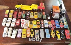 44 Pieces vintage toy car lot