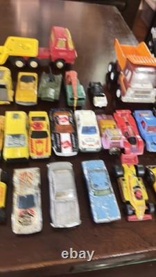 44 Pieces vintage toy car lot