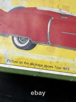 50's Fifties Cadillac Open 1950 TYPE Vintage Tin Toy Car Made in Japan Red