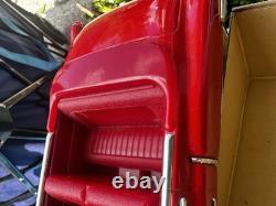 50's Fifties Cadillac Open 1950 TYPE Vintage Tin Toy Car Made in Japan Red
