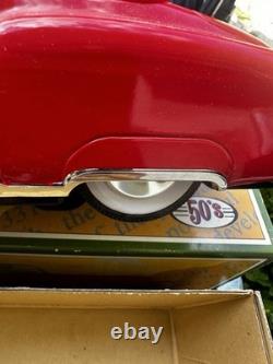 50's Fifties Cadillac Open 1950 TYPE Vintage Tin Toy Car Made in Japan Red