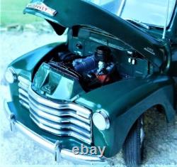 55Chevy57 Chevrolet Pickup Truck Station Wagon Vintage Race Car Model 55Metal57