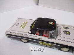 63 FORD- POLICE CAR WITH WORKING CONVERTIBLE TOP- FRICTION 9 LONG -WORKS-japan