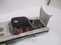 63 FORD- POLICE CAR WITH WORKING CONVERTIBLE TOP- FRICTION 9 LONG -WORKS-japan