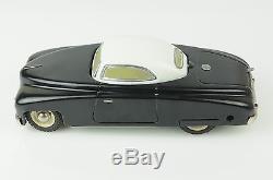 9 CKO Germany Tin Wind-Up 1950's CABRIO SUPER Flip Top Car Cabriolet