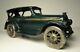 A. C. Williams Cast Iron Two Tone Green & Blue Lincoln Touring Car 7 Hubley