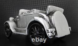 A Ford Metal Model Antique Vintage GT Sport Car 18 1920s 12 Pewter 43 Rare 1 24