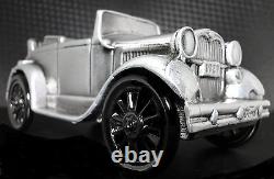 A Ford Metal Model Antique Vintage GT Sport Car 18 1920s 12 Pewter 43 Rare 1 24