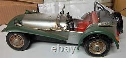 A Lotus Alloy Car Green Handbuilt Red Exquisite 7 Tin Body Early Lotus 7 Tin Car