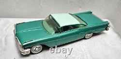 A. M. T. Corp 1959 Pontiac Boneville Tin Friction Toy Car From Estate