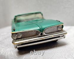 A. M. T. Corp 1959 Pontiac Boneville Tin Friction Toy Car From Estate