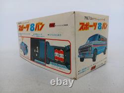 ALPS Sport 8 Custom Van Tin Toy Action Series Vintage 1960s Japan Friction Car