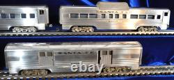 AMT American Model Toys O Gauge Extruded Aluminum Sante Fe Train Cars Vintage