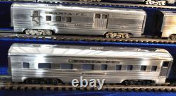 AMT American Model Toys O Gauge Extruded Aluminum Sante Fe Train Cars Vintage