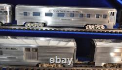 AMT American Model Toys O Gauge Extruded Aluminum Sante Fe Train Cars Vintage
