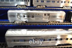 AMT American Model Toys O Gauge Extruded Aluminum Sante Fe Train Cars Vintage