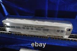 AMT American Model Toys O Gauge Extruded Aluminum Sante Fe Train Cars Vintage