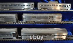 AMT American Model Toys O Gauge Extruded Aluminum Sante Fe Train Cars Vintage