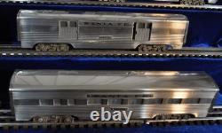 AMT American Model Toys O Gauge Extruded Aluminum Sante Fe Train Cars Vintage