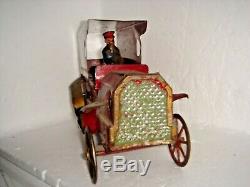 ANTIQUE TOY HILLCLIMBER TOY CAR HILL CLIMBER DELIVERY TRUCK VAN Cast Iron Driver