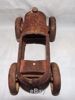 ANTIQUE VINTAGE 1920's ARCADE CAST IRON ANDY GUMP SIDNEY SMITH 348 ROADSTER CAR