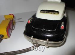 ARNOLD Police Car, Remote control, Rare Export model, 1950's, WORKS, EXCELLENT
