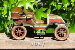 ASGW Gunthermann Tin Wind-Up White House Toy Automobile Car Vehicle Germany