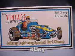 Al Unser # 1 Gmp Johnny Lightning Vintage Dirt Champ Race Car 118 Diecast Acme