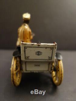 All Original G&K Motorcycle Cyclon with Side Car Greppert & Kelch Germany 1910