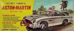 Amazing James Bond 007 Secret Agent's Aston-Martin DB5 Action Car NiB