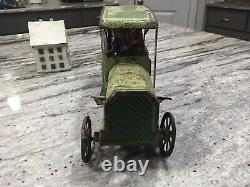 Antique 1900s DAYTON/SCHEIBLE Large 13 1/4 Hill Climber Touring Car-orig Paint