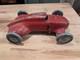 Antique 1930s Streamlined Pressed Steel Toy Race Car