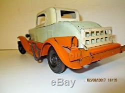 Antique 1932 Girard / Marx Pierce-arrow Art Deco Wind Up Car