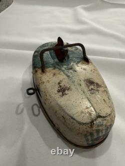 Antique Buffalo Toy & Tool Works Wind-up Steel Litho Fliver Bug Bumper Cars