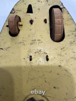 Antique Buffalo Toy & Tool Works Wind-up Steel Litho Fliver Bug Bumper Cars