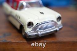 Antique Buick Tin toy Car Model Vintage Made in Japan Light bulb headlights