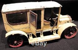 Antique Carette Clockwork Limousine German Tin Toy Car-circa 1910-Parts