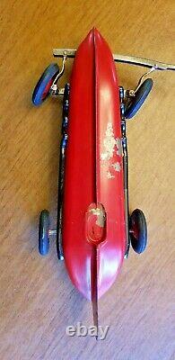 Antique Kingston Products Kokomo Electricar Stream-lined Red Arrow Racer Car 3