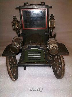 Antique Limousine Vintage Tin Toy Car George Carette & Co Nuremberg Germany 1911
